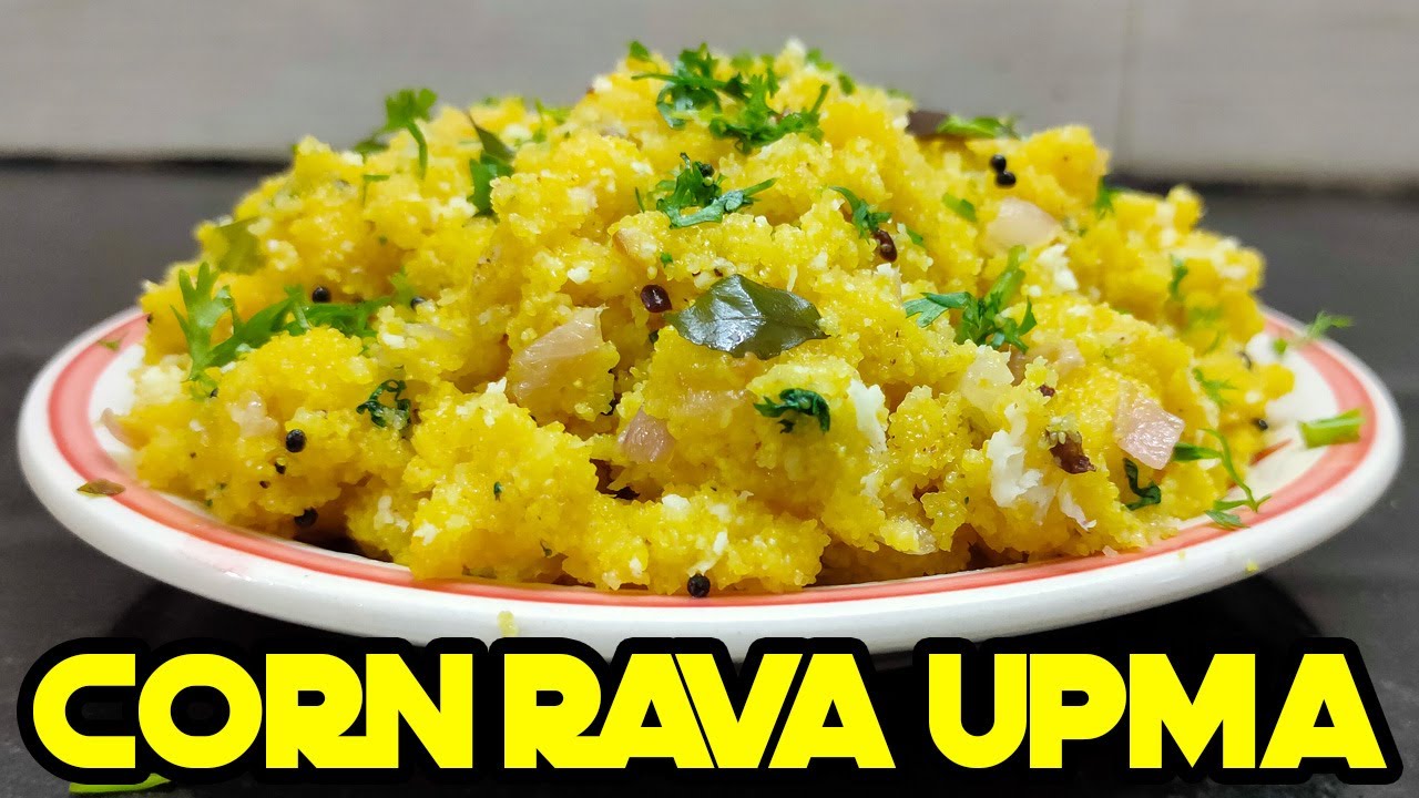 Corn Rava Upma | Maize Rava Upma | Cholam Rava Upma | Corn Rawa Upit | Makkai Ka Upma Recipe