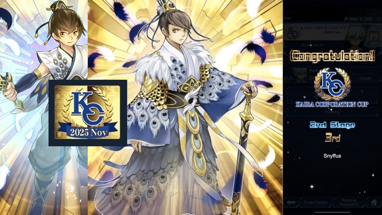 3rd Place KC Cup November 2025 Shinobird Replays + Decklist
