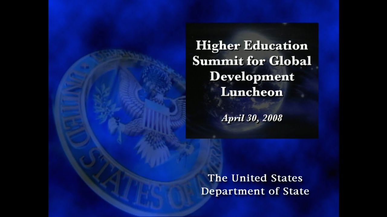 Higher Education Summit for Global Development | Sam Pitroda, US State Dept, 2008