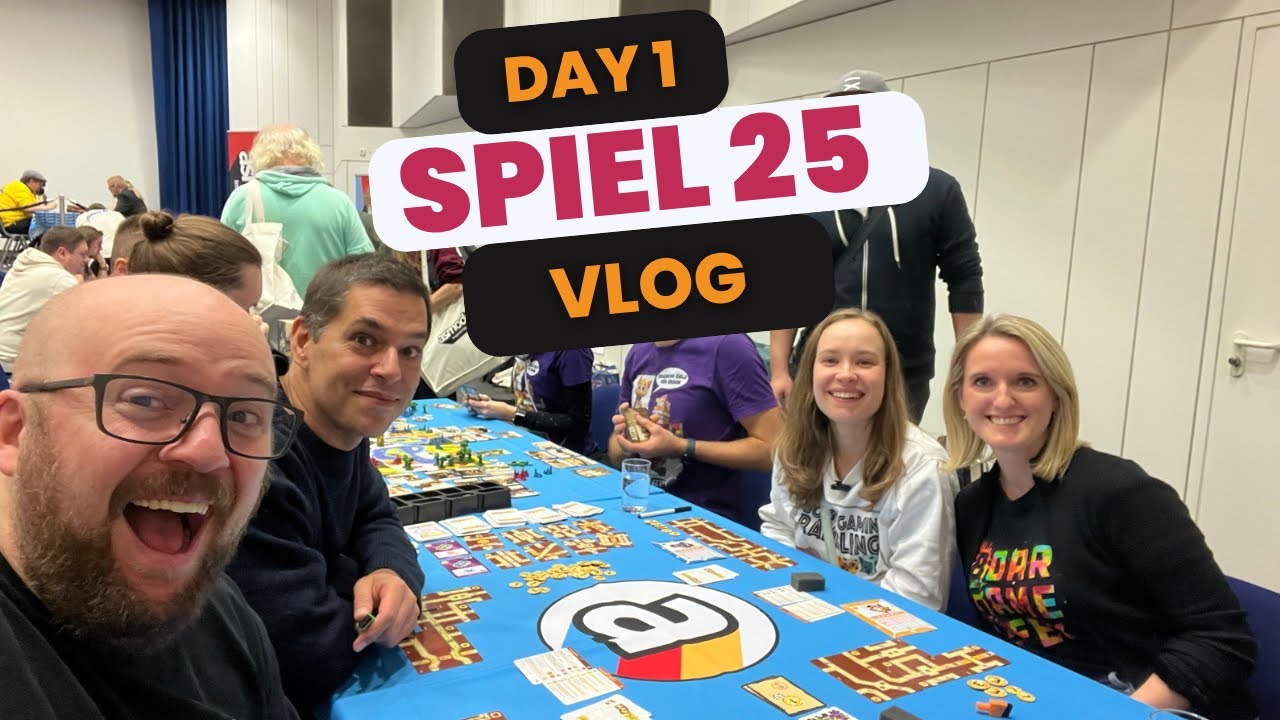 Видеоблог Essen Game 2025 &mdash; День 1