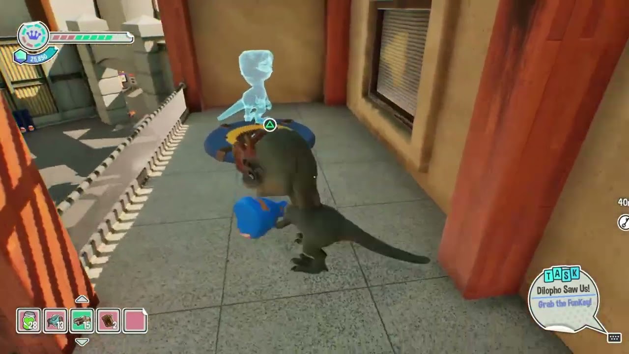 Funko Fusion: Jurassic World Level 1 With Dilophosaurus
