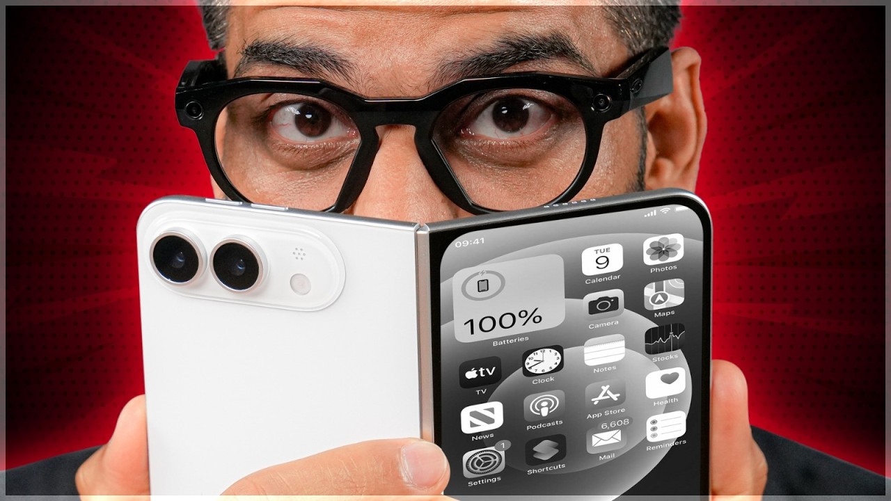iPhone ULTRA First Look! Apple's First Folding Smartphone?🔥🔥🔥