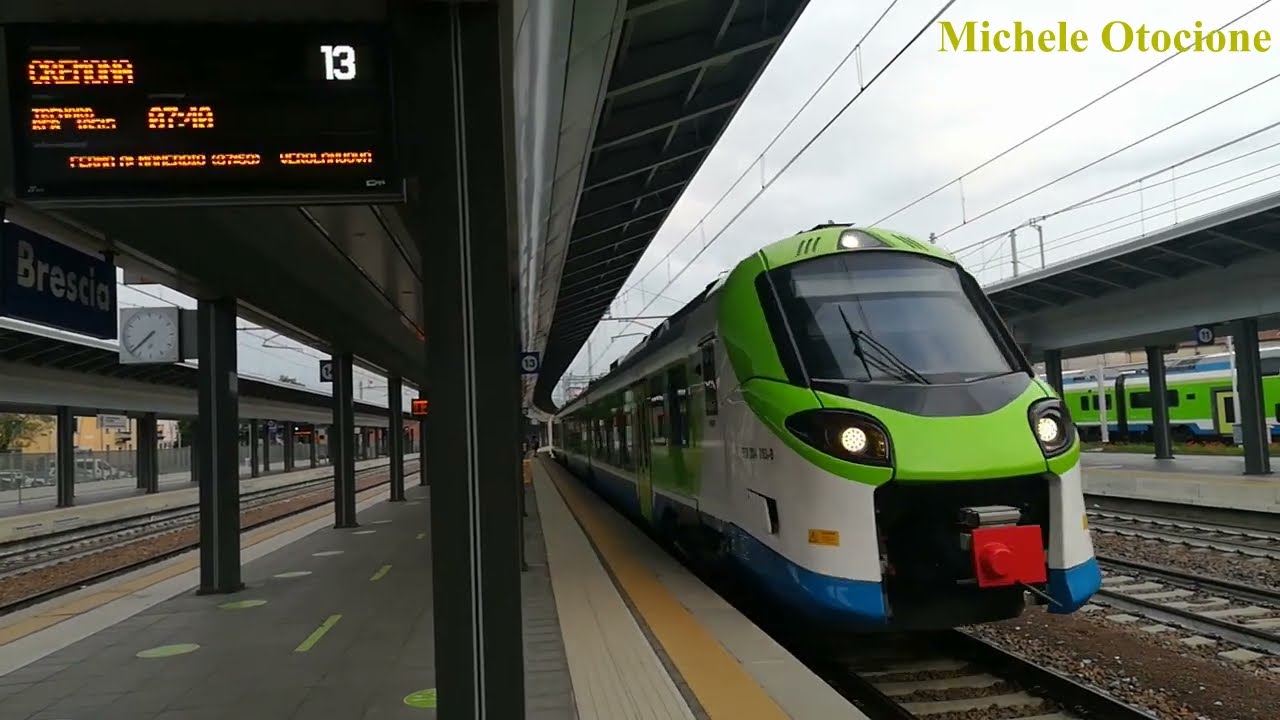 In treno tra Brescia e Cremona