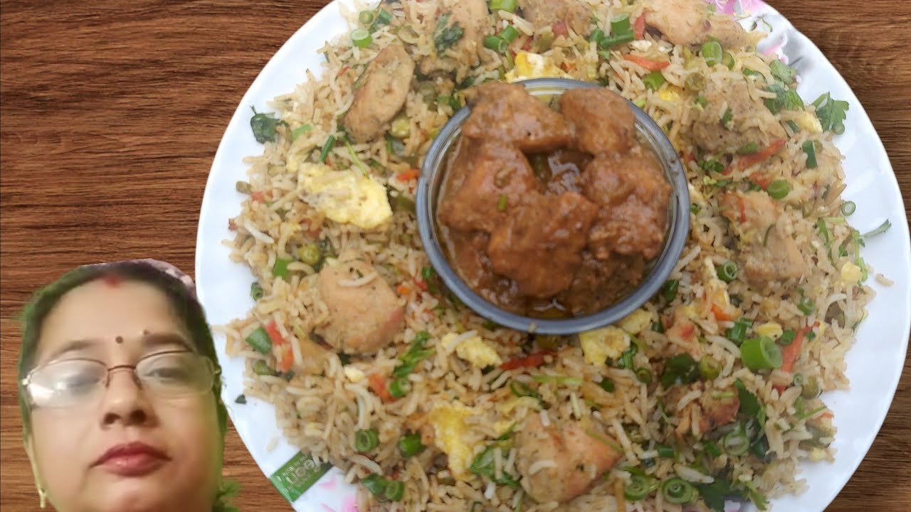 10- Minute Chicken Fried Rice| Easy Bengali Style Recipe.