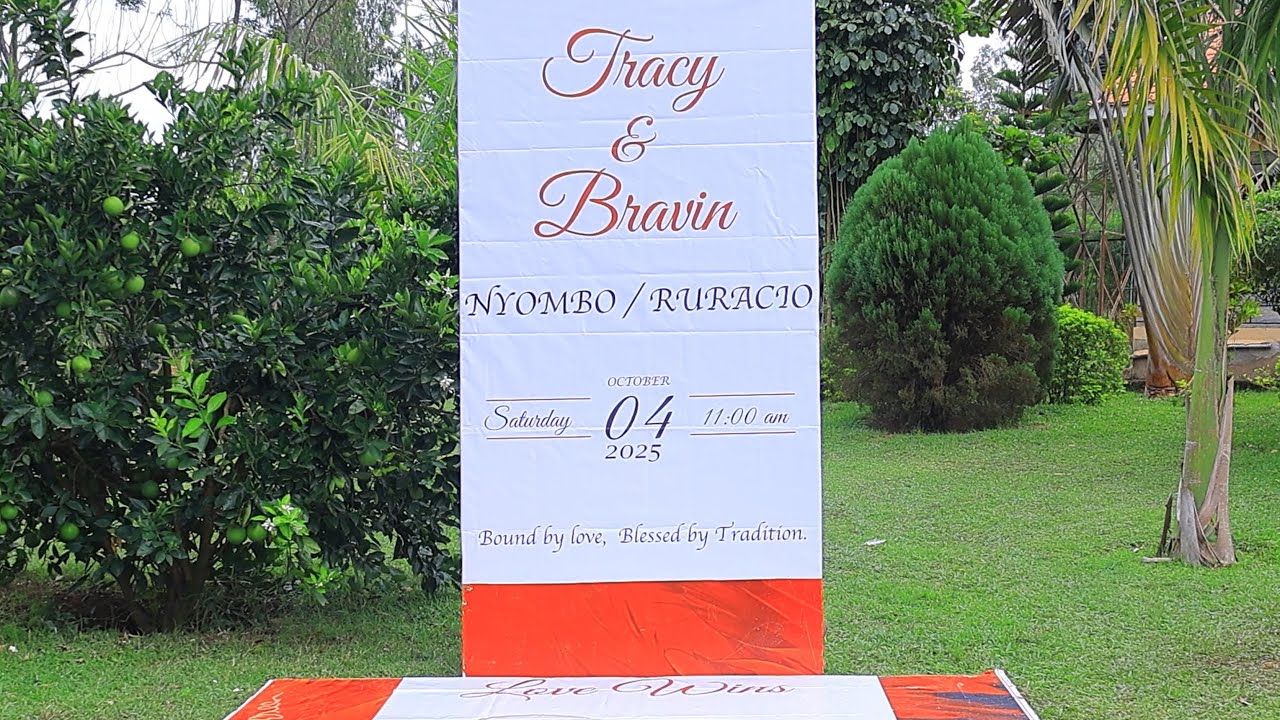 TRACY  AND BRAVIN NYOMBO/RURACIO CEREMONY//LINQ STUDIO//0715887718