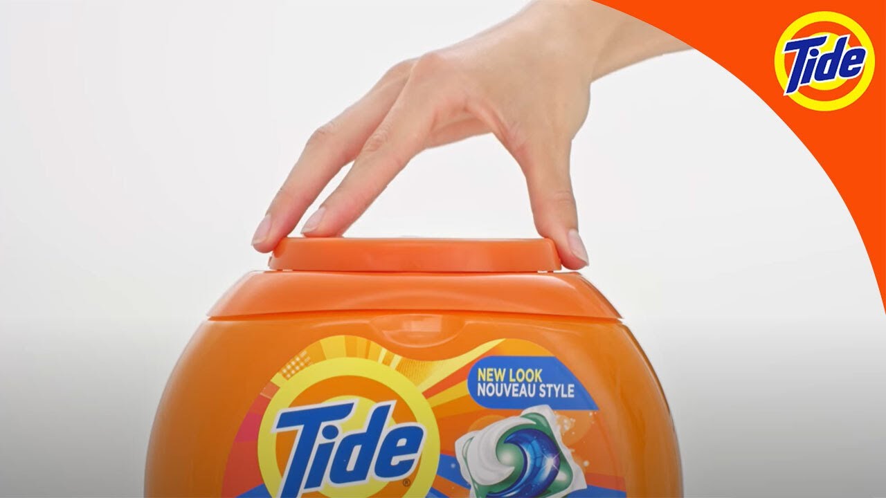 Tide PODS® Safety | Opening the New Tide PODS® Child-Guard™ Tub Safely