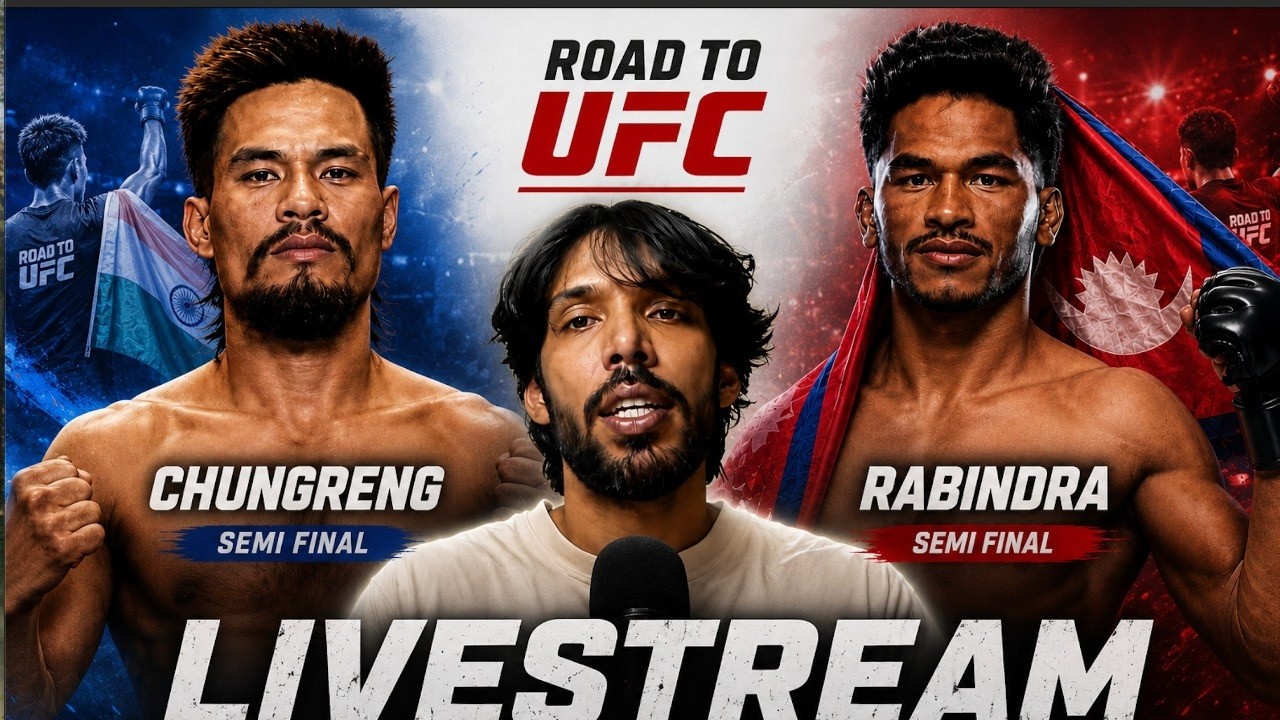 Chungreng Koren and Rabindra Dhant Road to  UFC semi finals watchalong!