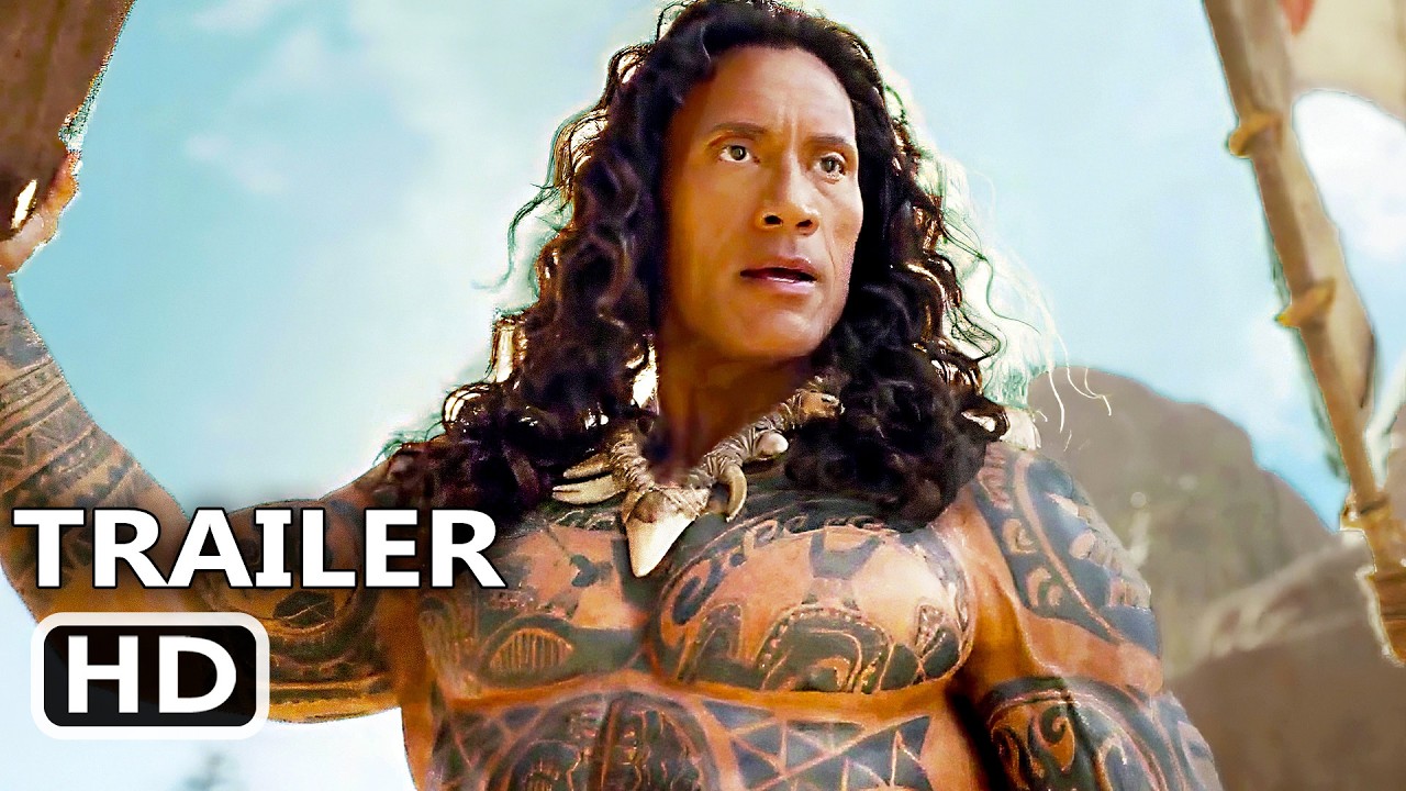 MOANA Official Trailer (2026) Dwayne Johnson