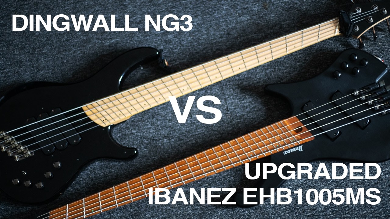 I upgraded my IBANEZ to sound like a DINGWALL