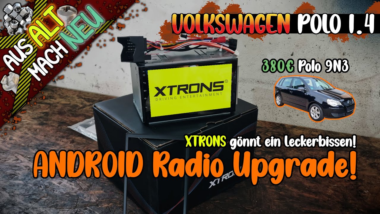 Neues XTRONS Android 13 Radio für unser 380€ Polo 9N3 Projekt! 🤓😍 #viral #tutorial #car