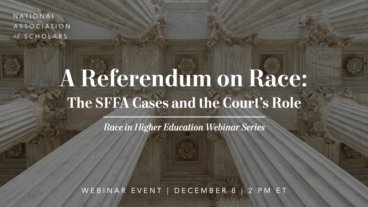 A Referendum on Race: The SFFA Cases and the Court's Role