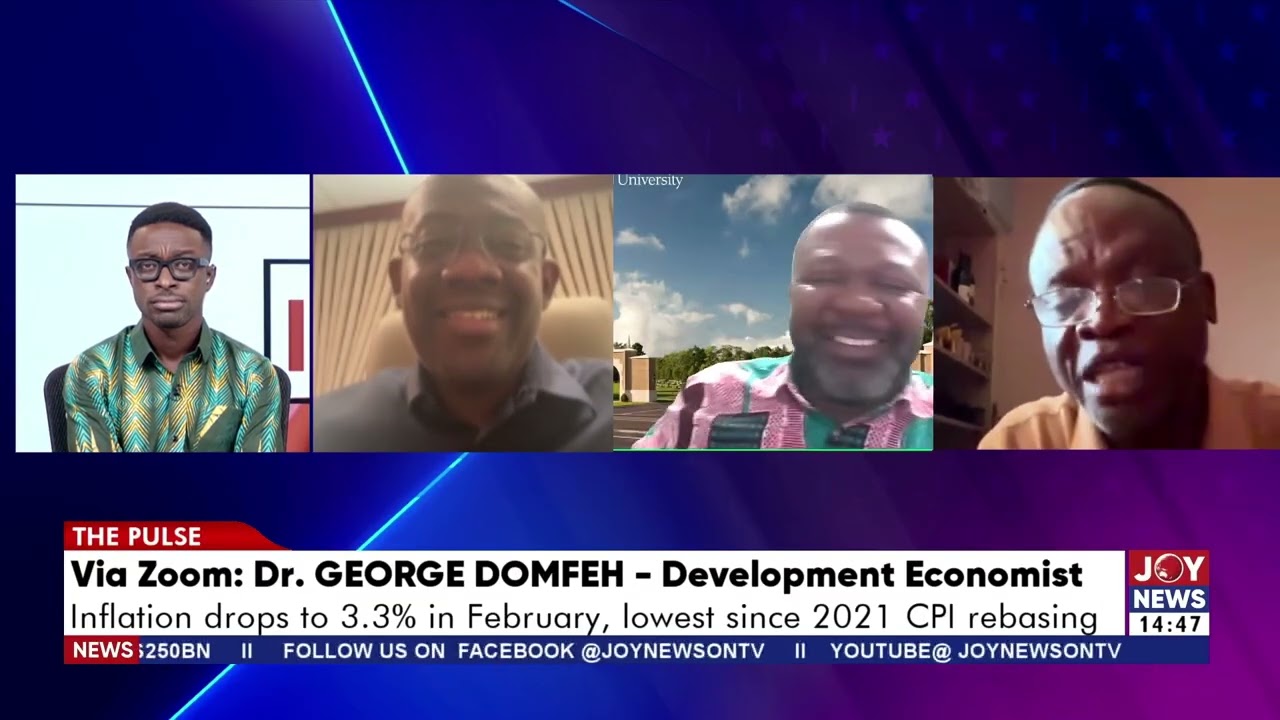 Inflation drops to 3.3%: I doubt the figures put out by the Ghana Statistical Services - Dr. Domfeh.