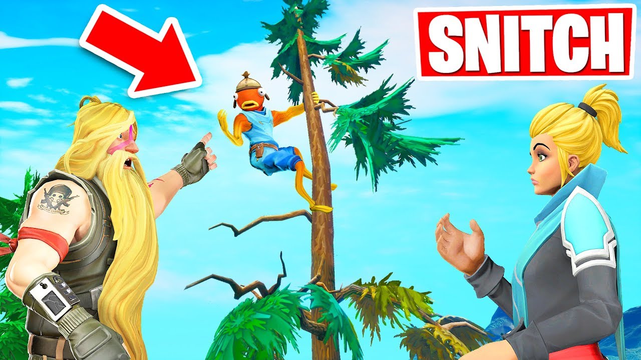 SNITCH to WIN! *NEW* Hide & Seek Gamemode in Fortnite Creative