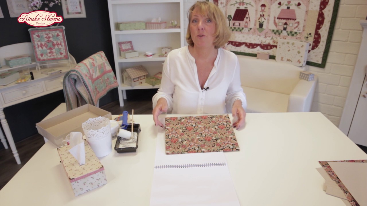 Rinske Stevens - Quilt Spool Box