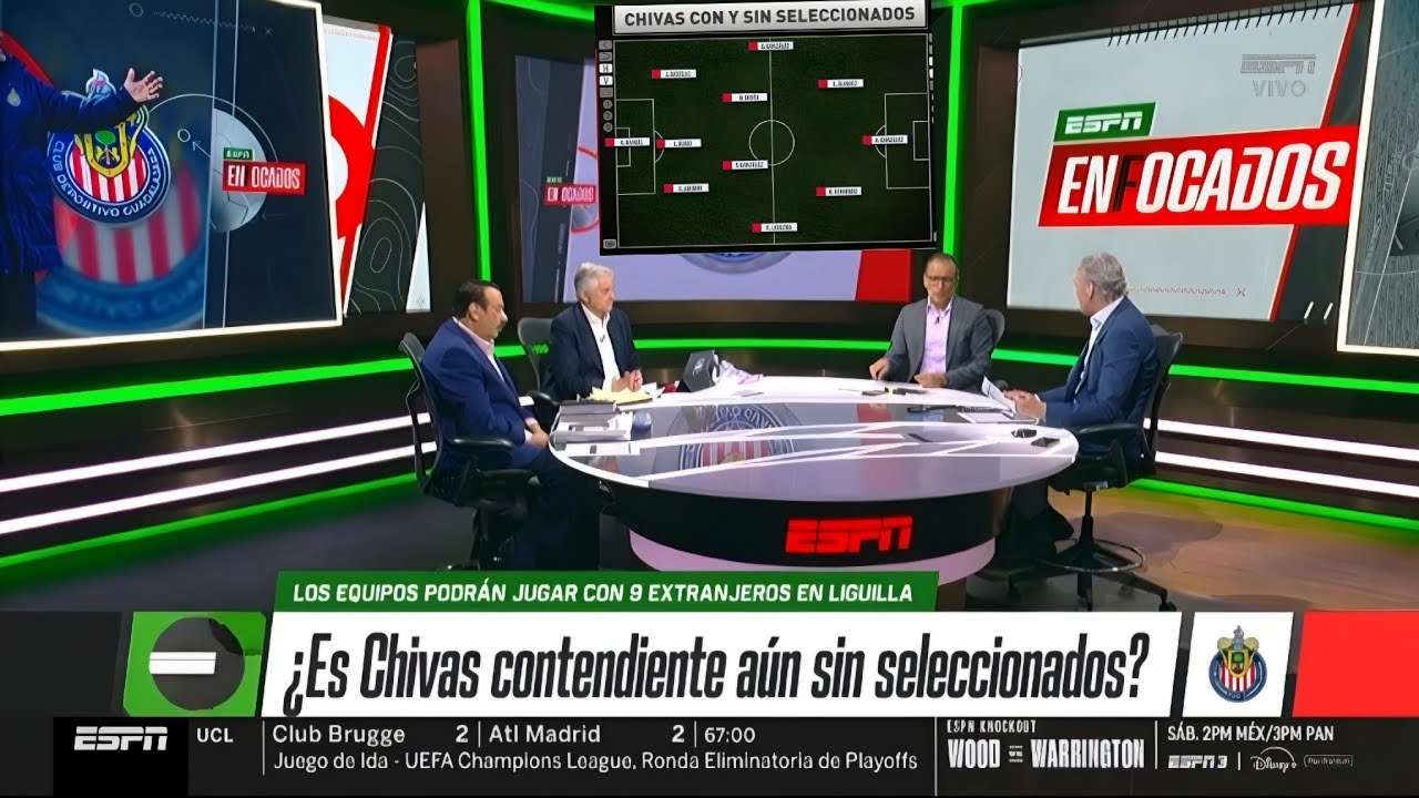 Reporte De Chivas : CHIVAS CON Y SIN SELECCIONADOS | ¿Es Chivas contendiente aún sin seleccionados?