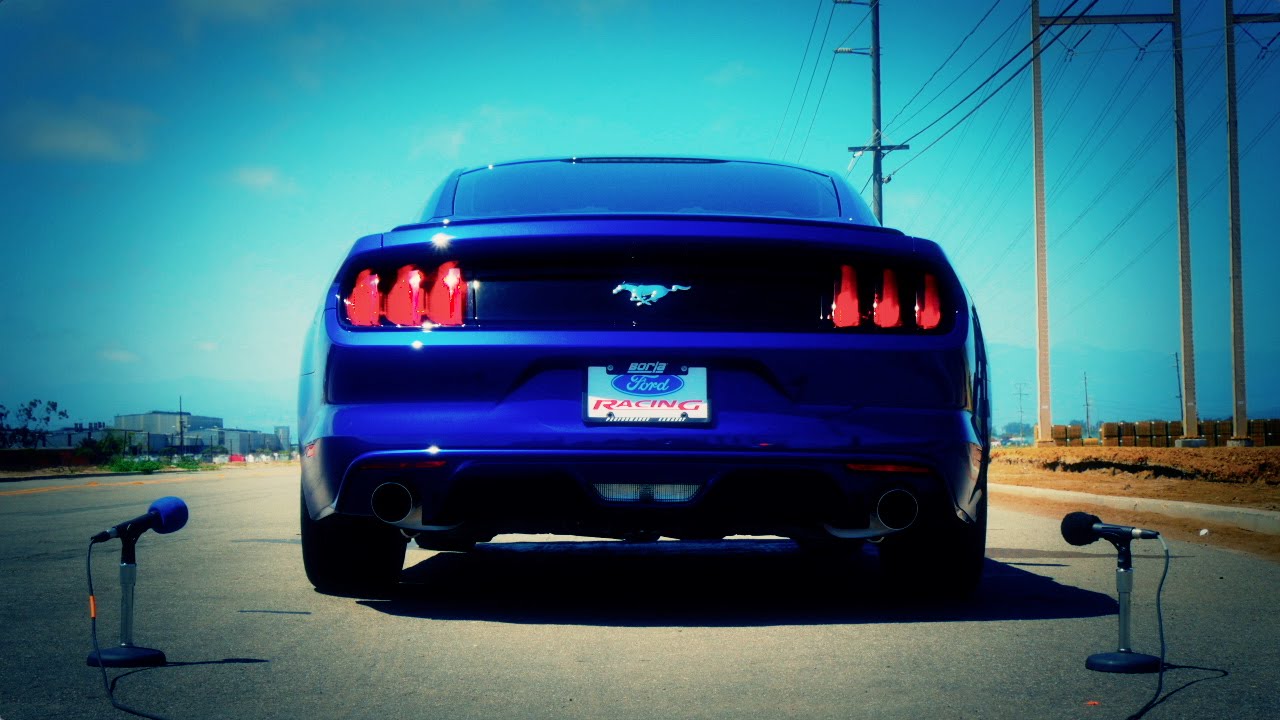 Ford Racing by Borla: Performance Exhaust for 2015-2017 Mustang Ecoboost [Exhaust Sound Comparison]