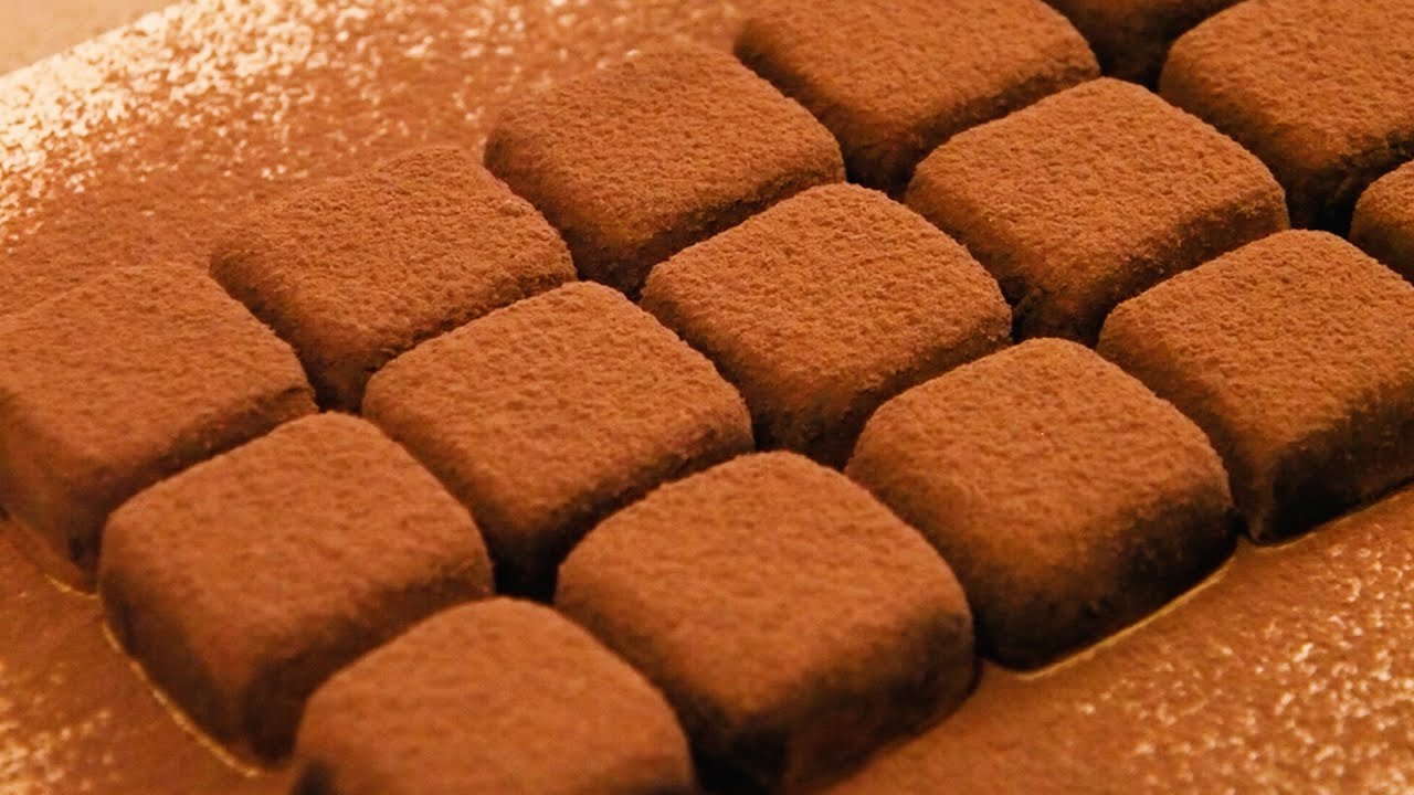 自製松露巧克力 只需2種材料 Homemade Chocolate Truffles, Just 2 Ingredients