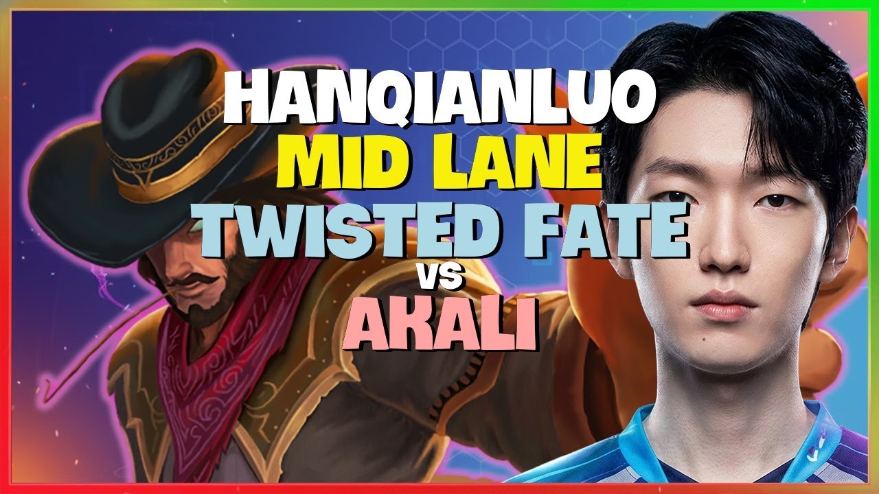 HanQianLuo Demonstrates Flawless Twisted Fate Macro Challenger Engsub