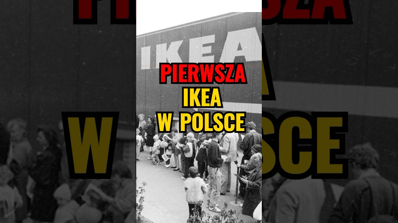 PIERWSZA IKEA W POLSCE #ikea #retro#90s
