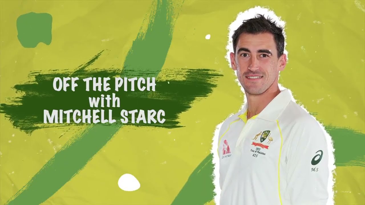 Quick fire interview with Mitchell Starc | Off the pitch with Mitchell Starc 🔥