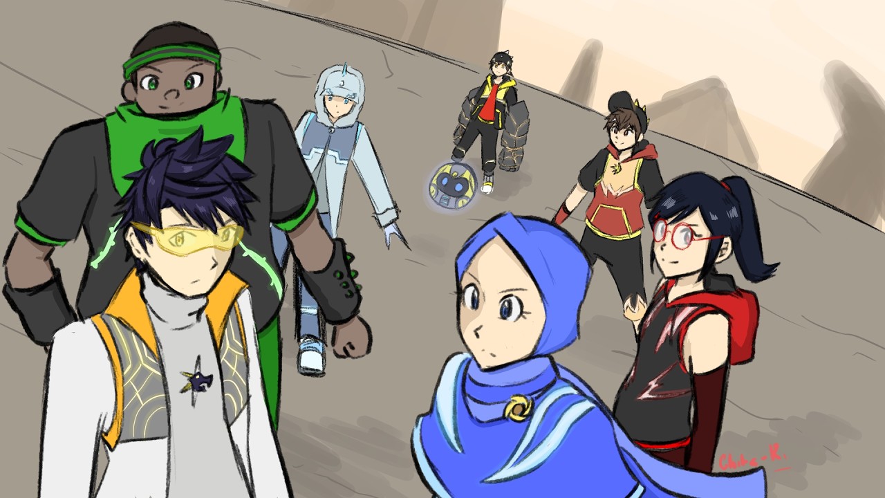(Malay with ENG Subs) BoBoiBoy 15th Anniversary Animatic - Kokotaim Hepta Split