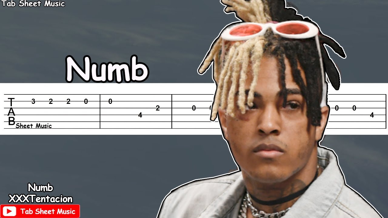 XXXTentacion - Numb Guitar Tutorial