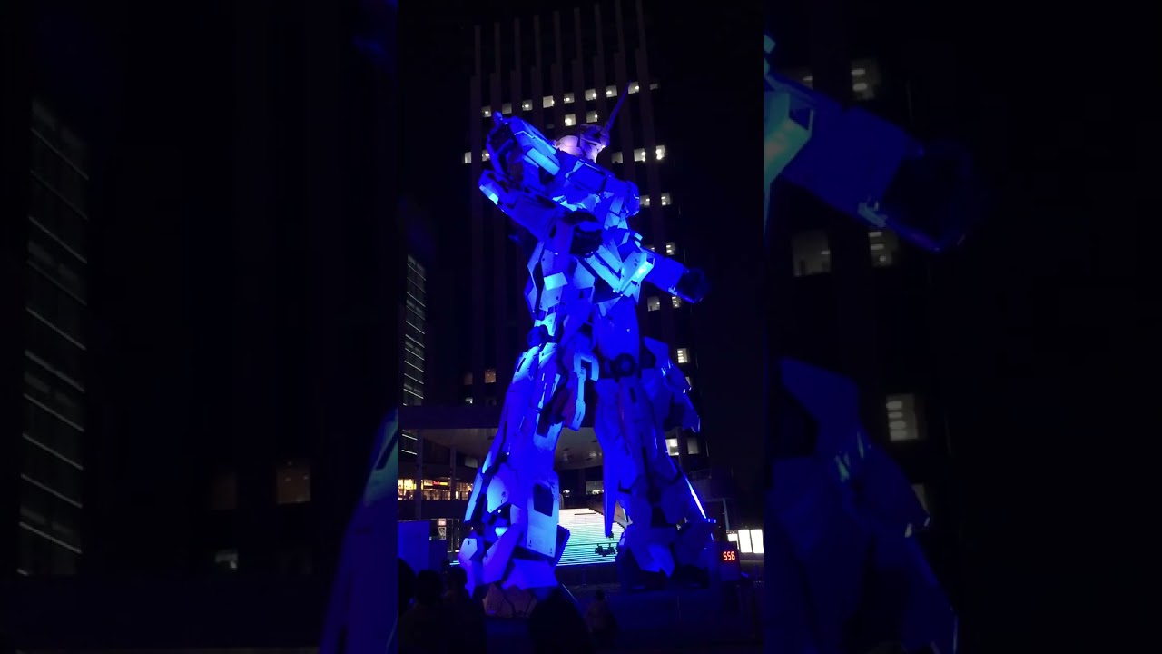 2017年9月26日　お台場ユニコーンガンダム立像演出