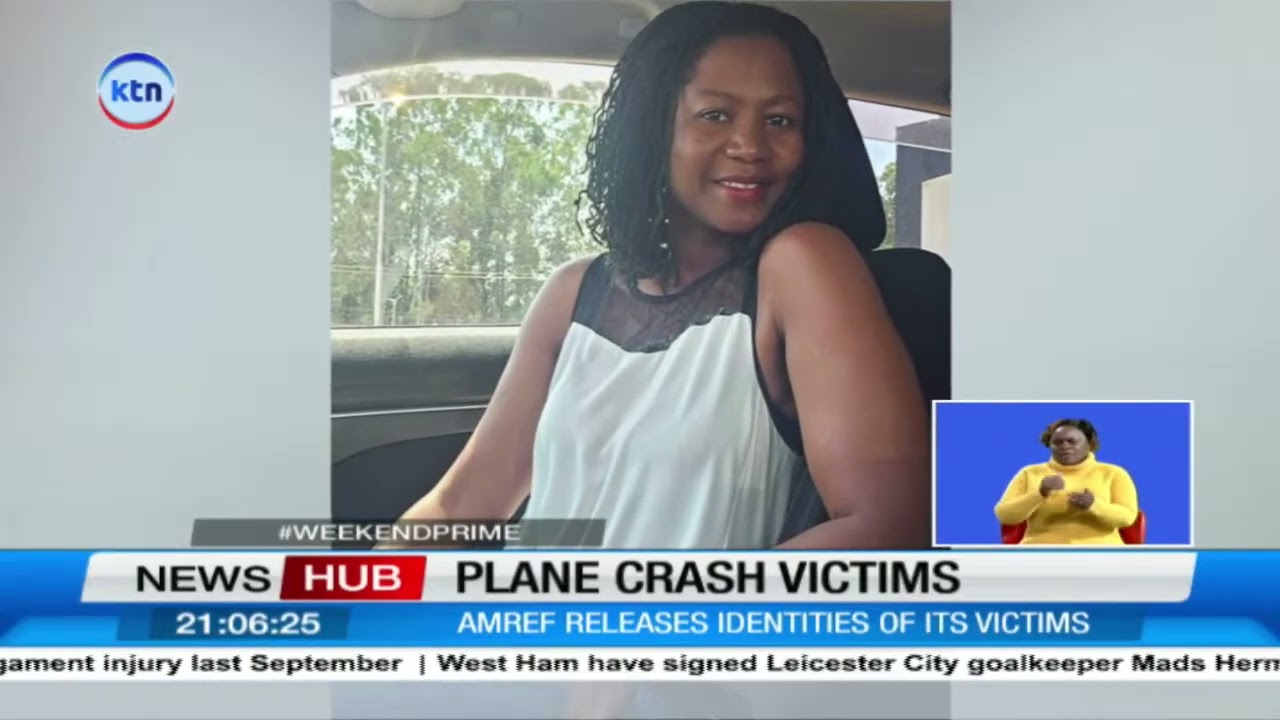 AMREF mourns staff who succumbed to unfortunate plane crash last Thursday in Mwihoko area.