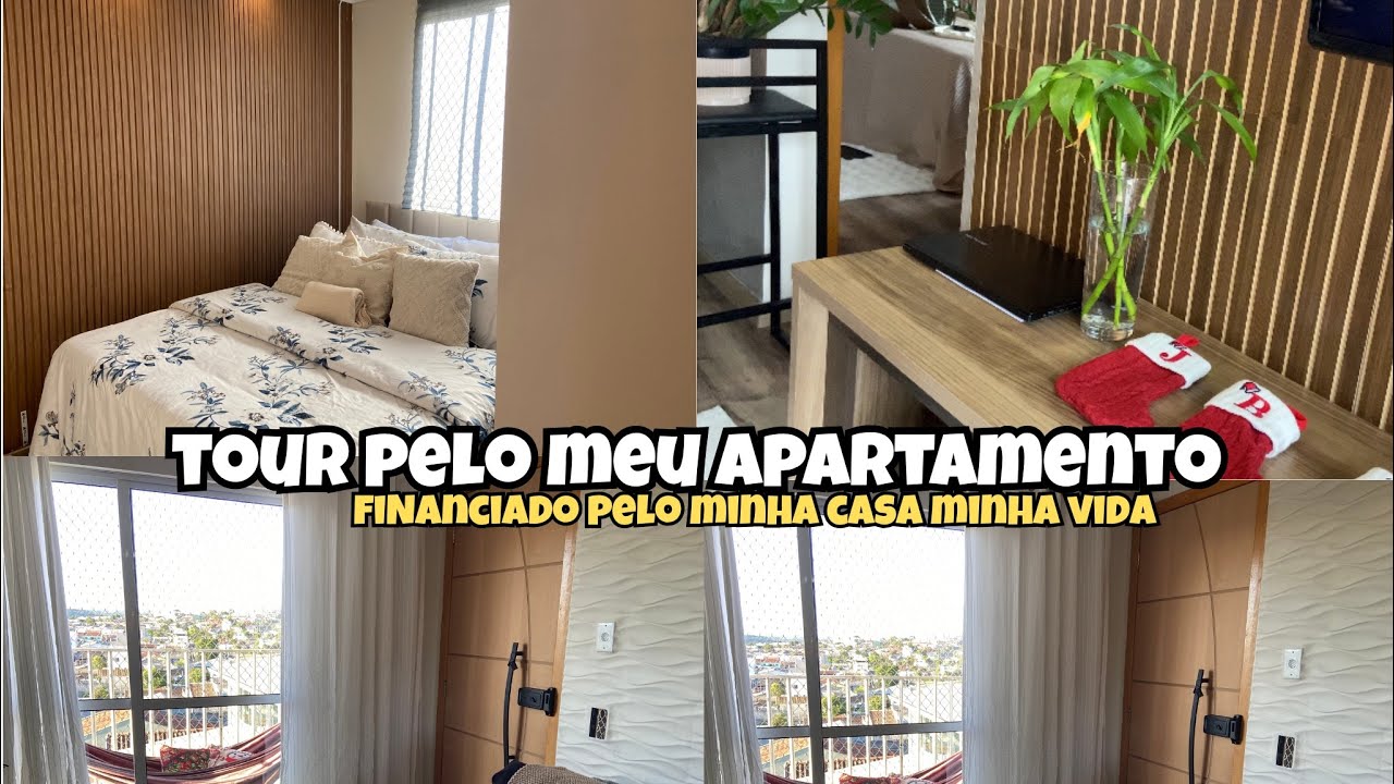 TOUR PELO MEU APARTAMENTO + MUDEI TUDO