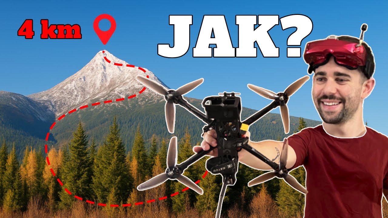 Co musíš vědět před letem s Long Range FPV dronem v Horách