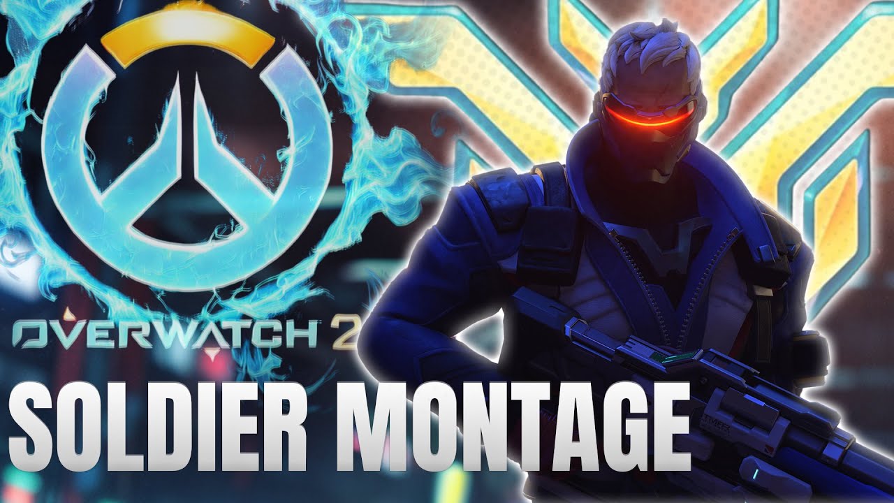 【OW2】チーターと疑われた男のソルジャー厳選キル集#2【Montage】 Highlight