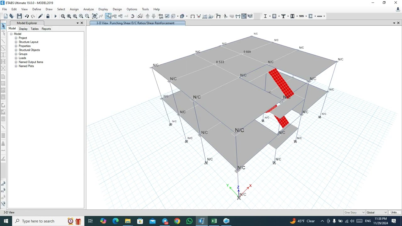 punching shear in etabs