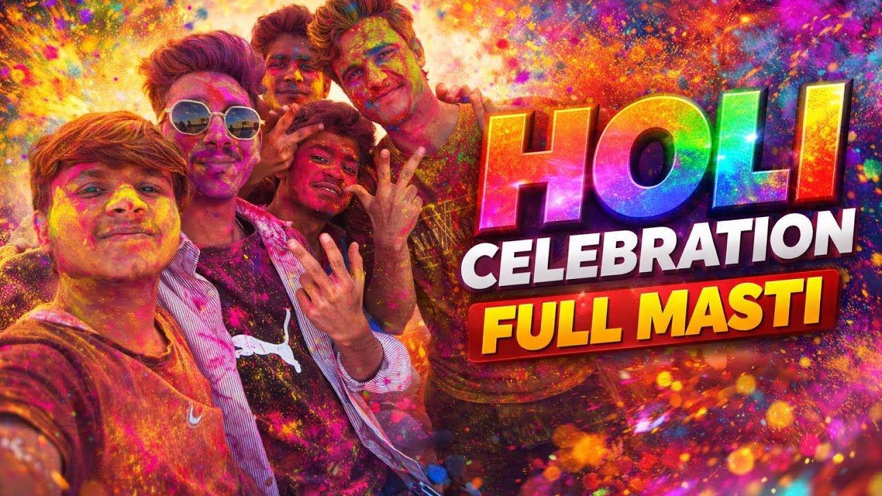 Jaipur Mein Holi 🔥 Itni Mast Ki Socha Nahi Tha! ❤️👌l 