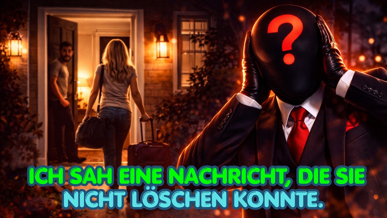 Auf der Feier flirtete sie mit einem anderen–ich öffnete den schwarzen Koffer und holte etwas heraus