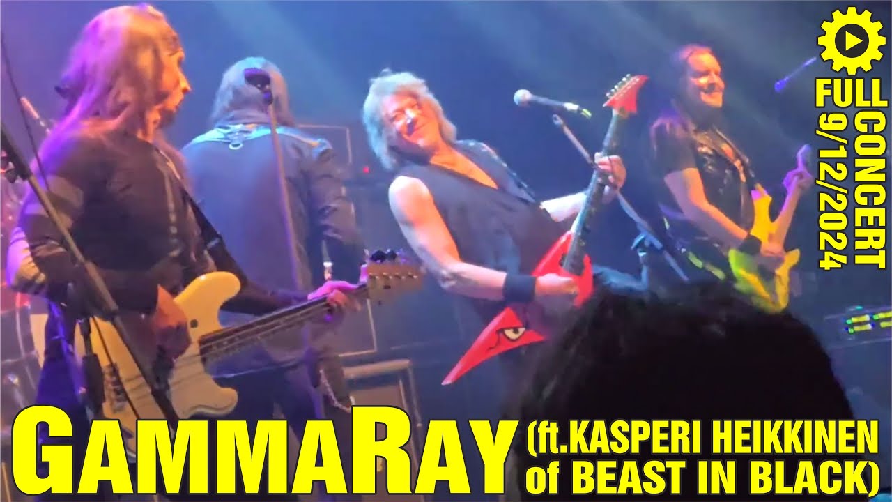 GAMMARAY (ft Kasperi of Beast in Black) Full Concert [#live 9/12/2024@principal Thessaloniki Greece]