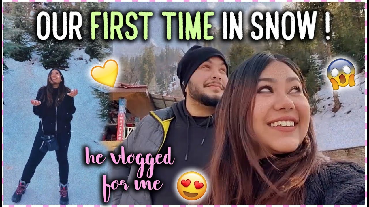 Our first time in snow...Manali vlog😍 |  ThatQuirkyMiss