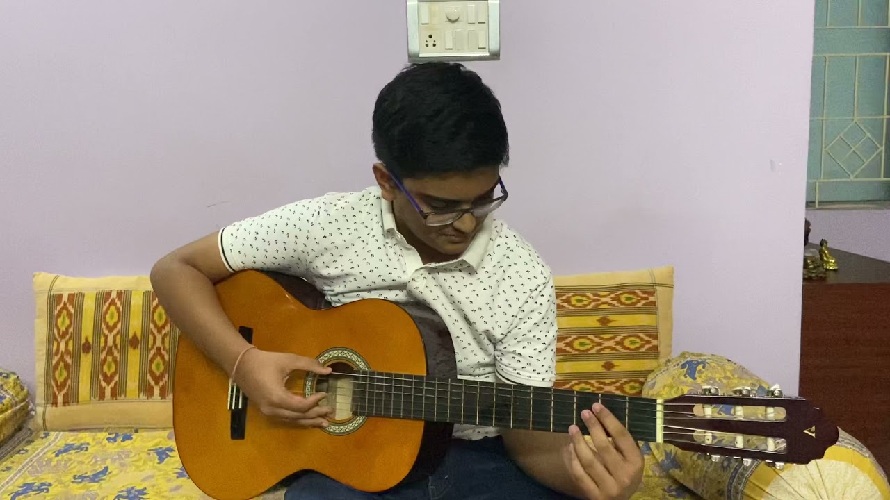 Ayashkanta&rsquo;s guitar skills