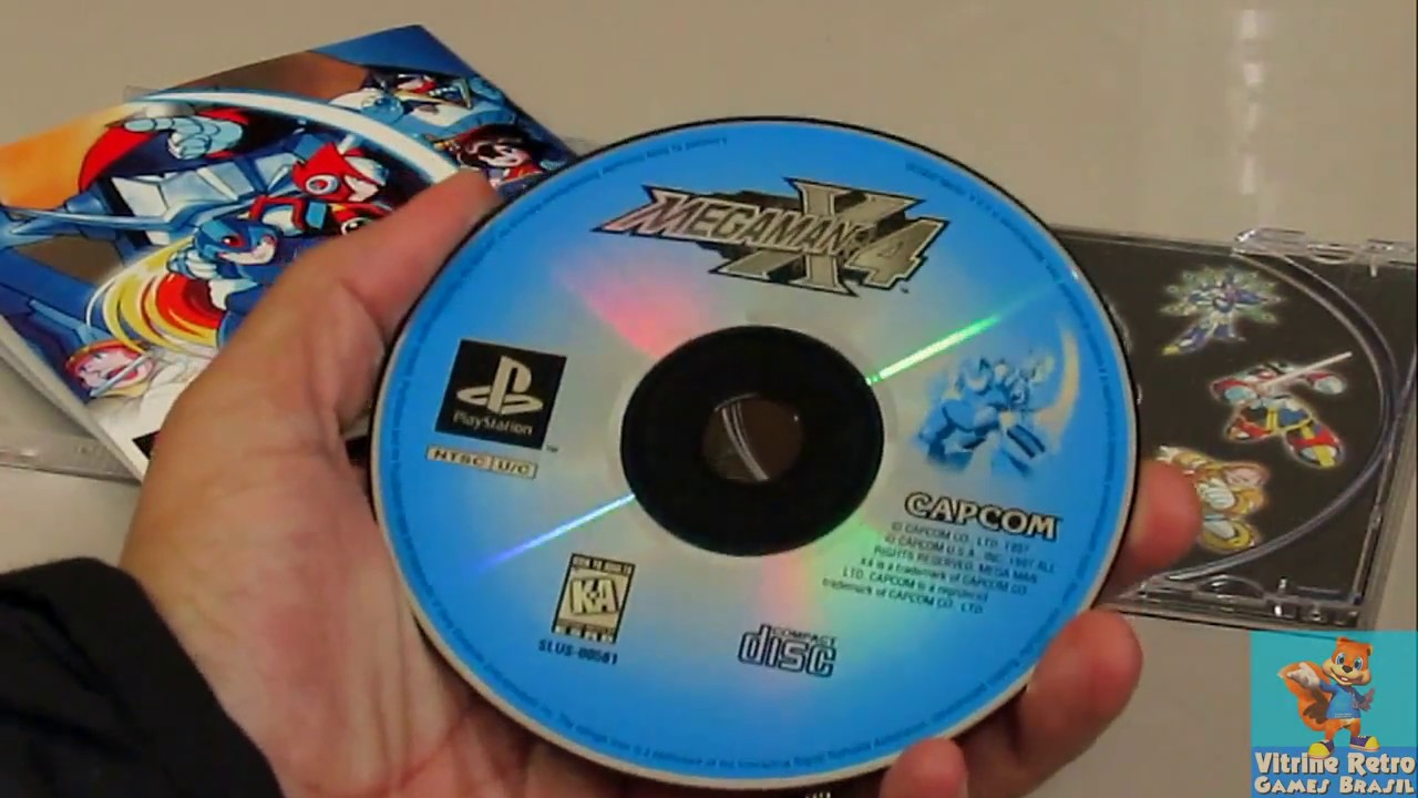 Review Unboxing Mega Man x4 Playstation Original