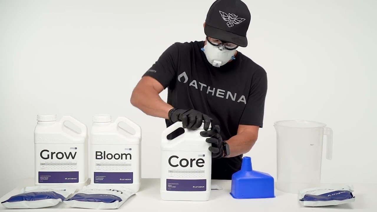 Athena Pro 1 Gallon Mix Kit Instructions