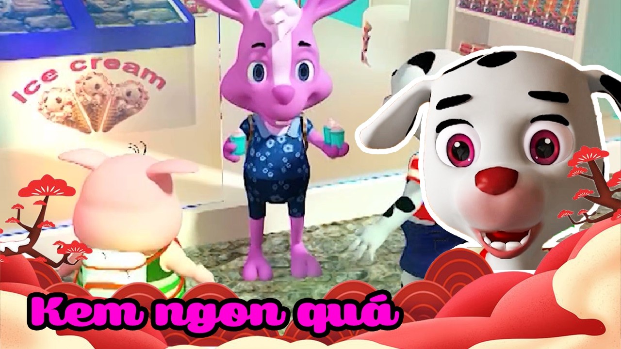Chuyện Của Đốm 🐶: ĐỐM RỦ BẠN ĂN KEM 🐶 Hoạt Hình 2026 🐶 Hoạt Hình Chó Đốm 🐶 THVL Hoạt Hình Hay 2026