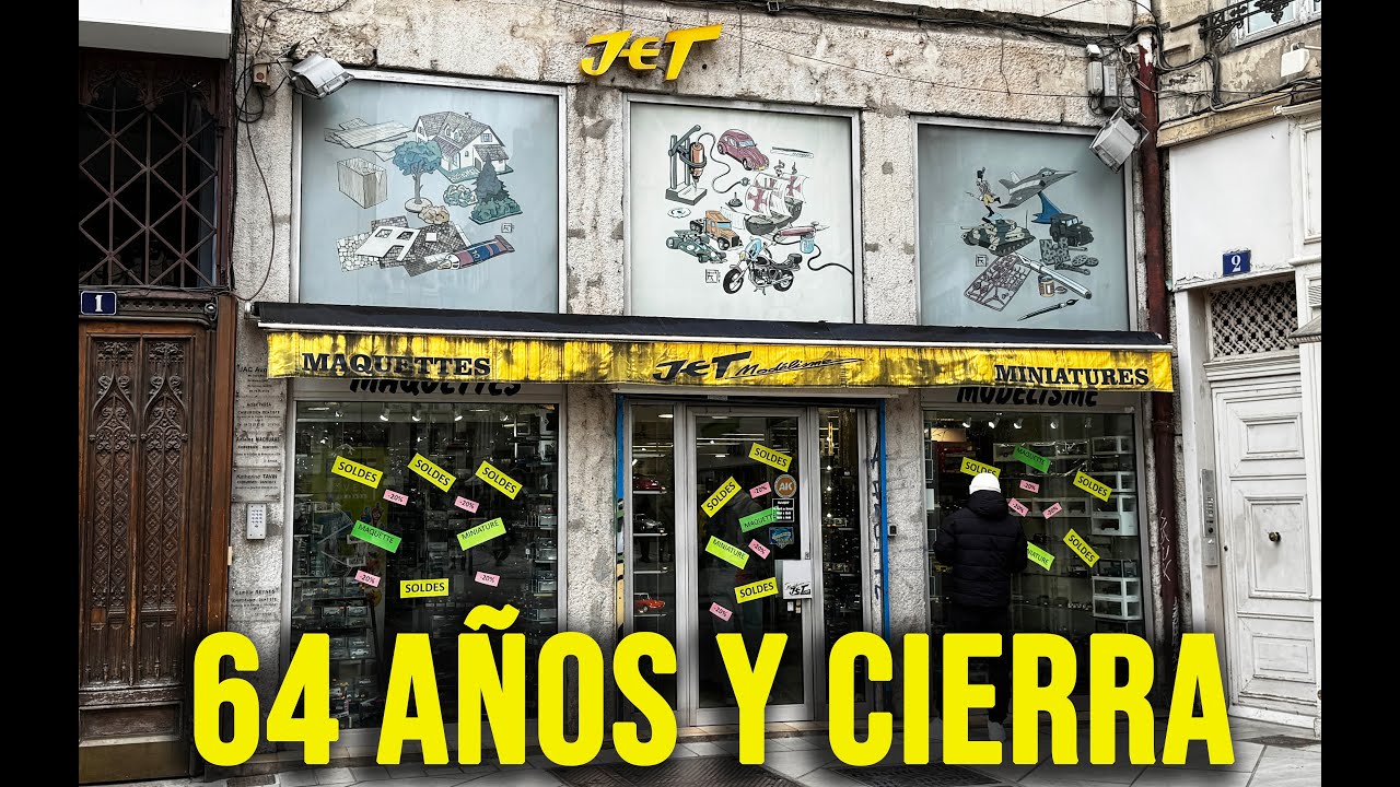 Cierra una tienda de miniaturas tras 64 años en Lyon 🇫🇷 | Modelismo y maquetas