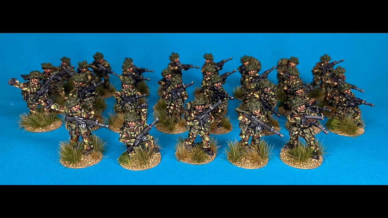 Showcase 20mm British Forces Falklands War using Liberation Miniatures