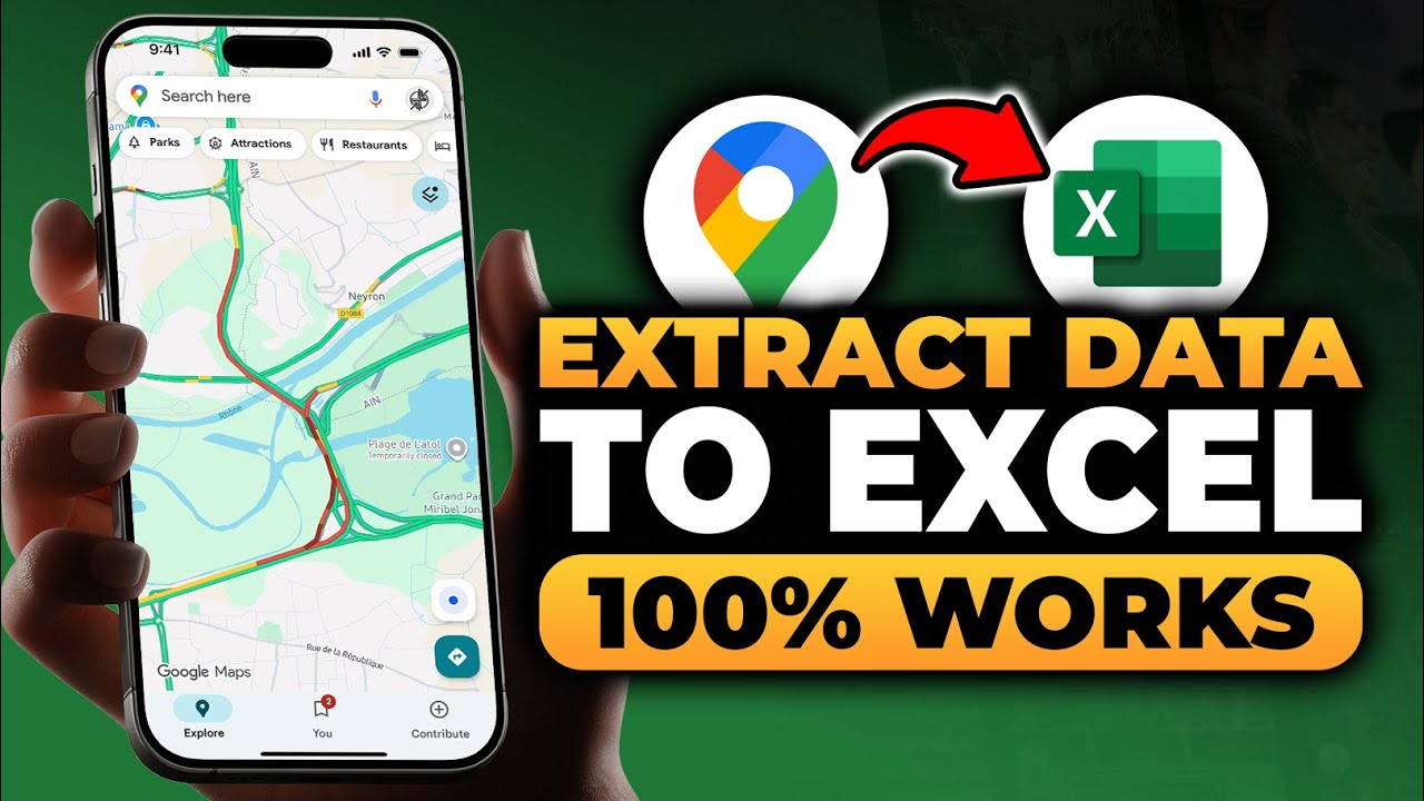 How To Extract Data From Google Maps To Excel (𝟮𝟬𝟮𝟲) | 100% WORKS | NO Yapping, To The Point & EASY
