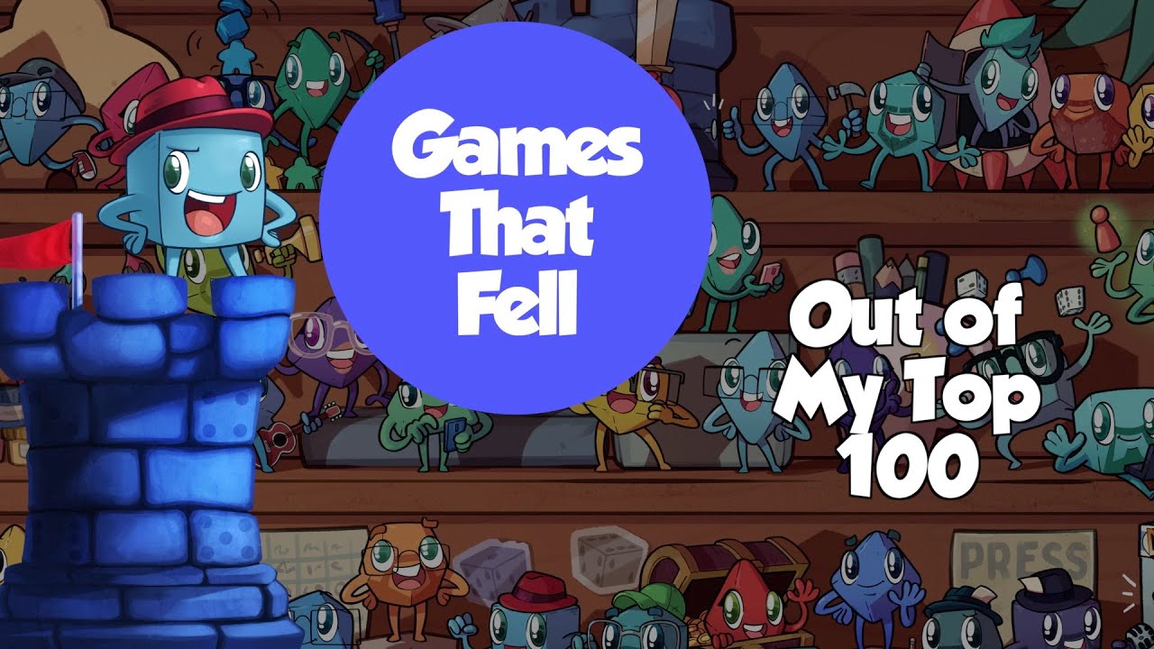 Games That Fell Out Of My Top 100 - with Tom Vasel
