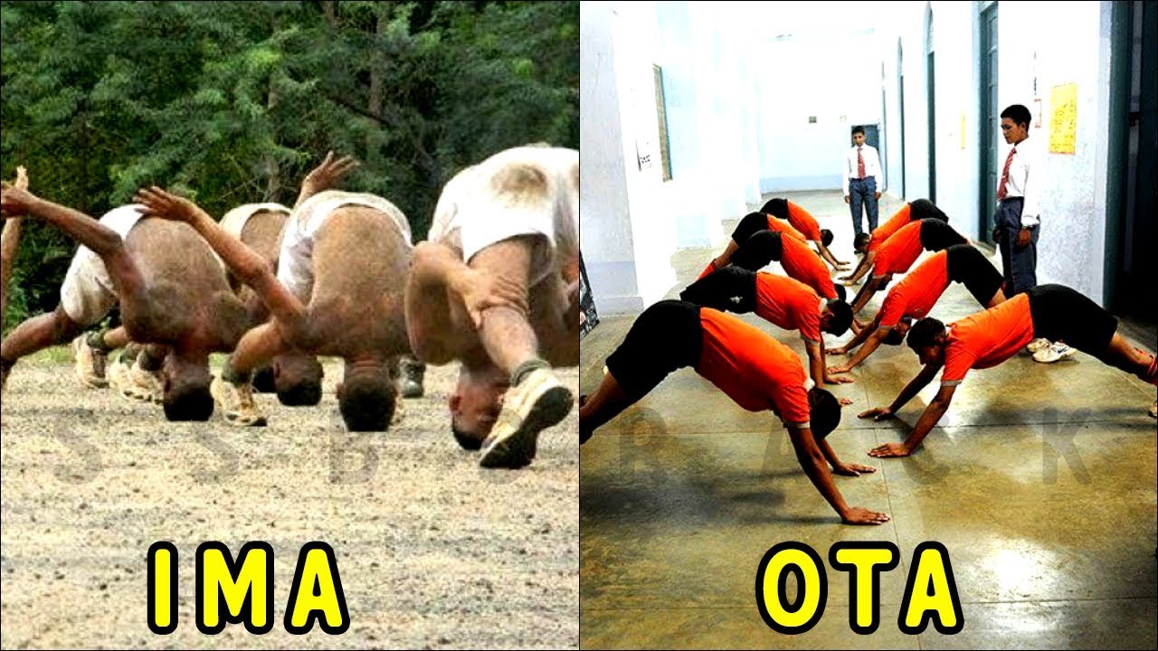 Major Differences in IMA and OTA - Indian Military Academy vs Officers Training Academy