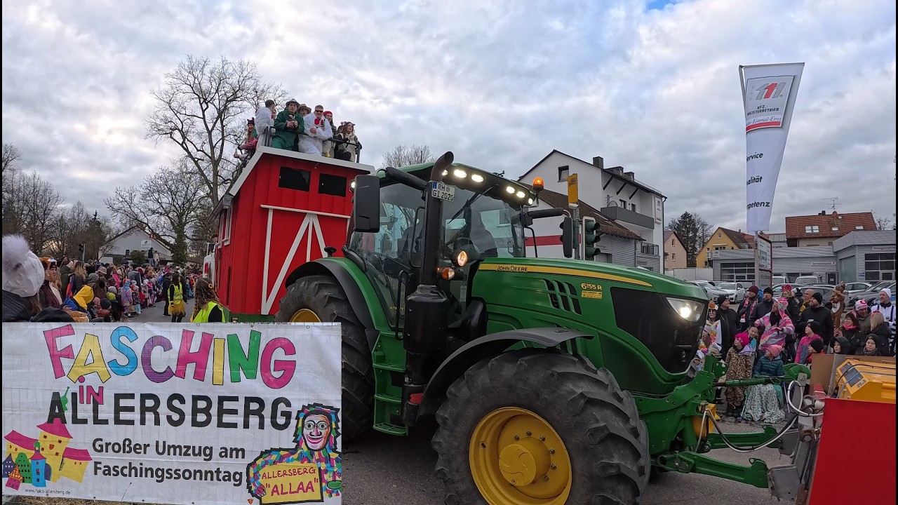 Faschingsumzug Allersberg 2026 Best of !!!!!!!!!
