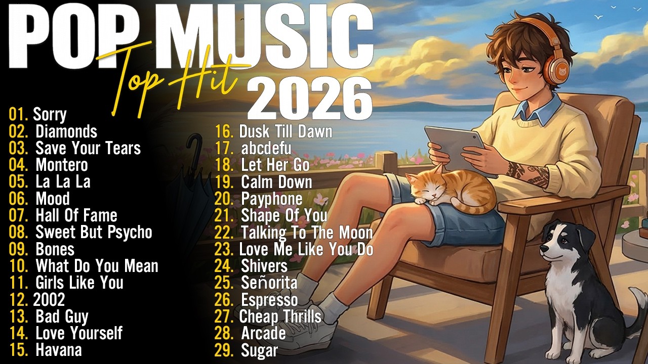 Trending English Songs 2026 🌤️ Chill Vibes Playlist | Pop Music Mix with Lyrics