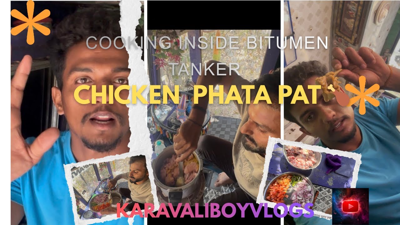 Cooking inside tanker vehicle 👨‍🍳🚛 in GOA 