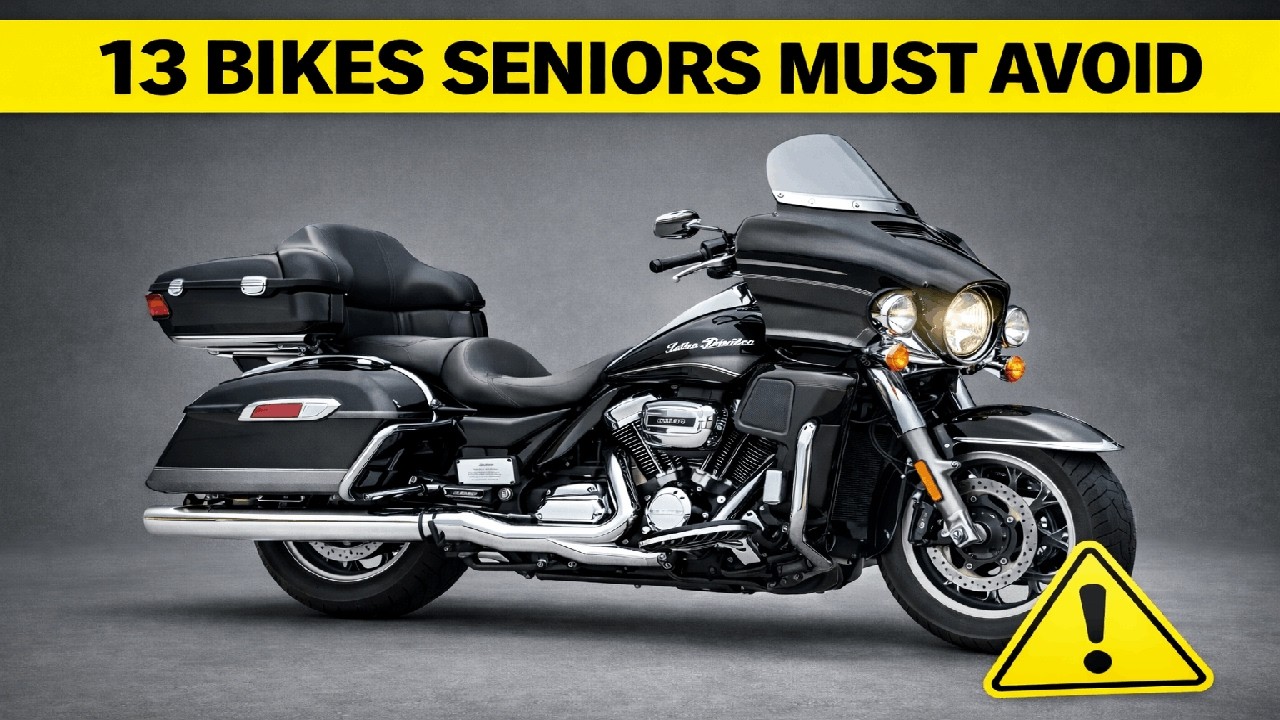 13 Motorcycles Seniors Should Avoid (Heavy & Hard to Handle)