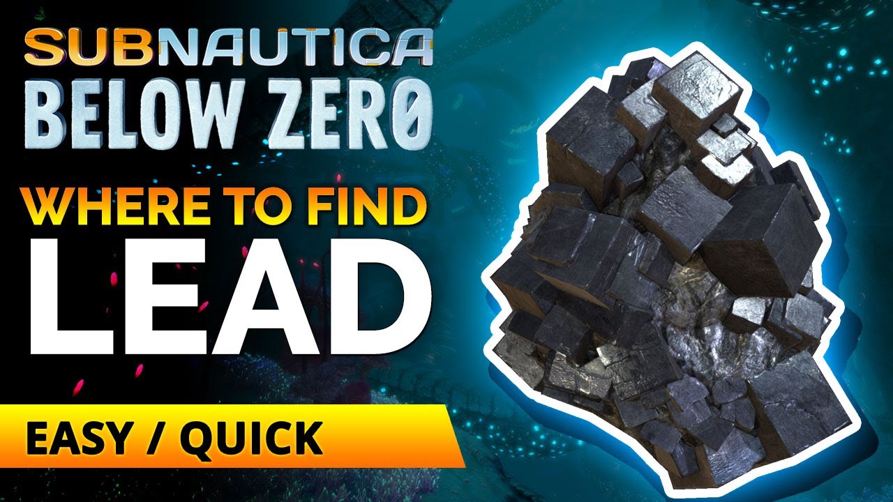 Где найти свинец | Subnautica Below Zero